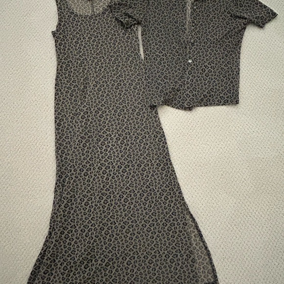 Rabbit Rabbit Rabbit Designs Dress Set 2 Pc Size 4 Animal Print Tank Dress & Top - Picture 13 of 13